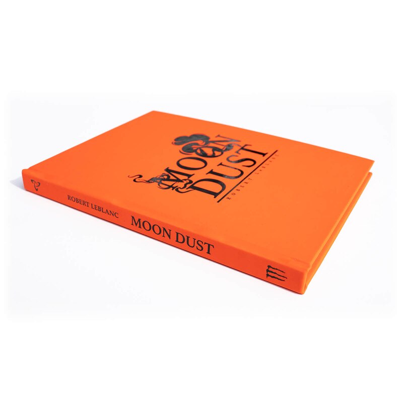 Moon Dust Book - Orange (Cover and Spine)